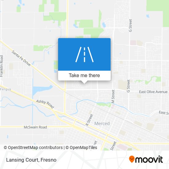 Lansing Court map