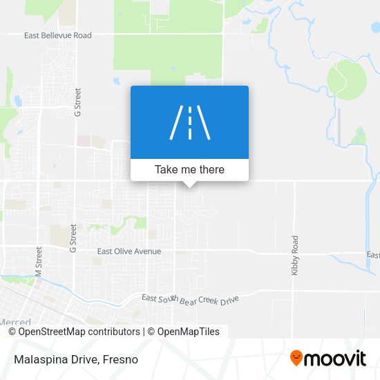 Mapa de Malaspina Drive