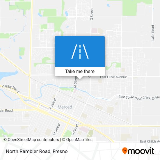 Mapa de North Rambler Road