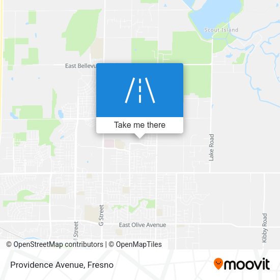 Mapa de Providence Avenue