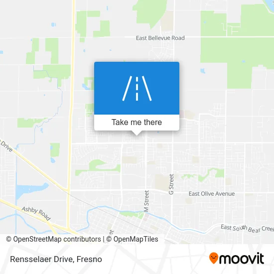 Rensselaer Drive map