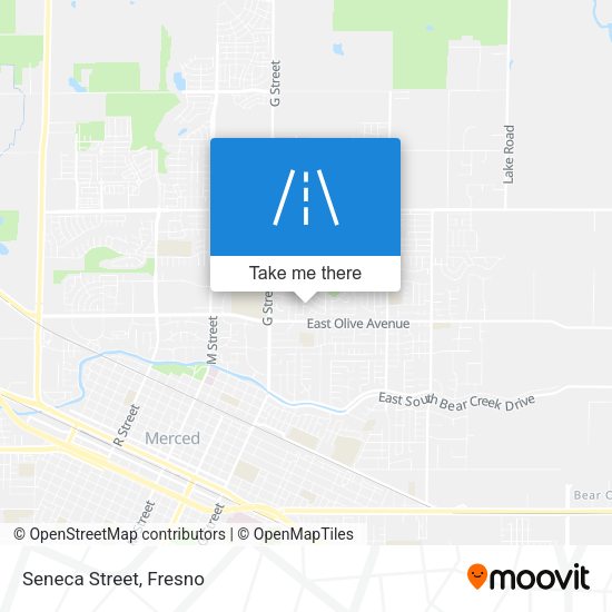 Mapa de Seneca Street