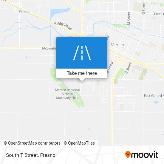 Mapa de South T Street