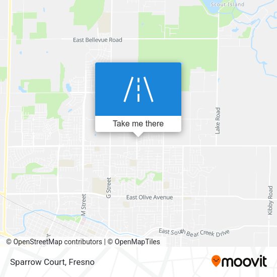 Mapa de Sparrow Court