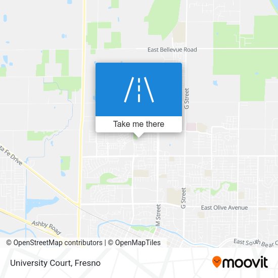 Mapa de University Court