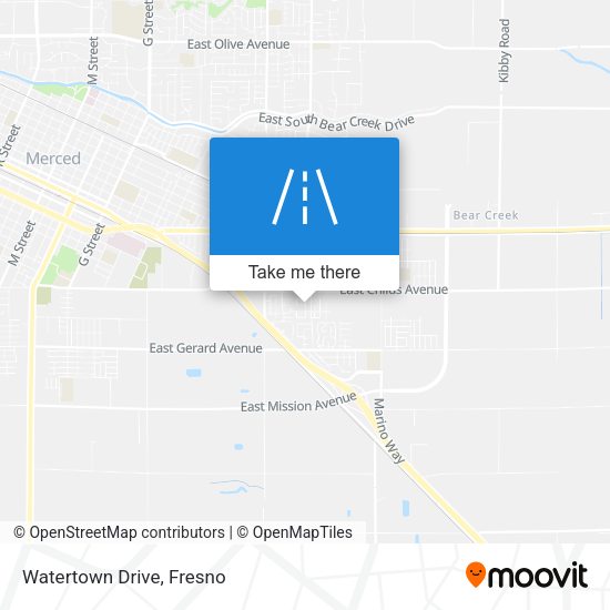 Mapa de Watertown Drive