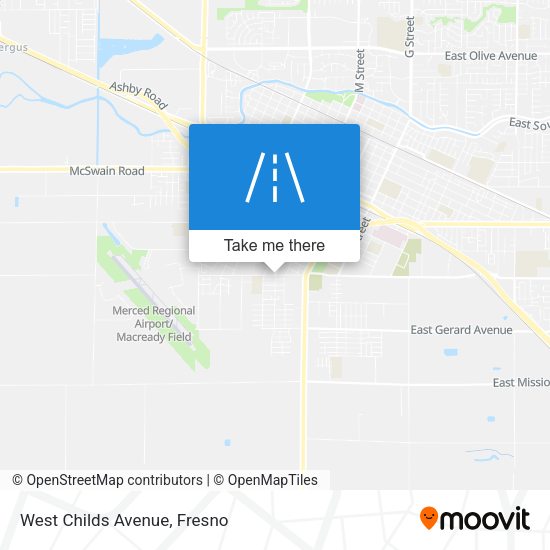 Mapa de West Childs Avenue
