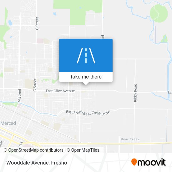 Mapa de Wooddale Avenue