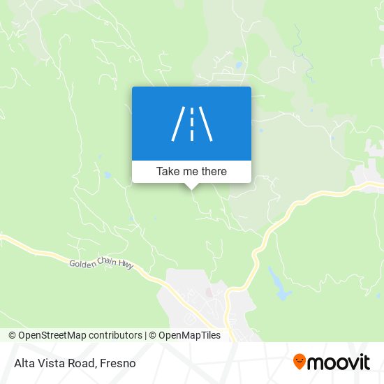 Alta Vista Road map