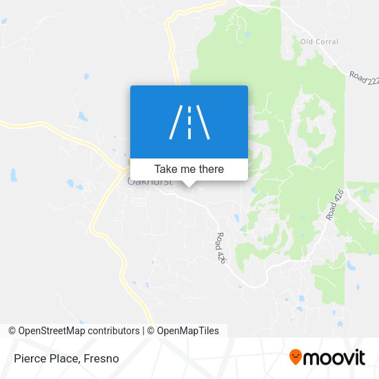 Mapa de Pierce Place