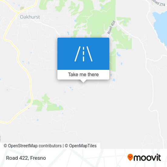 Mapa de Road 422