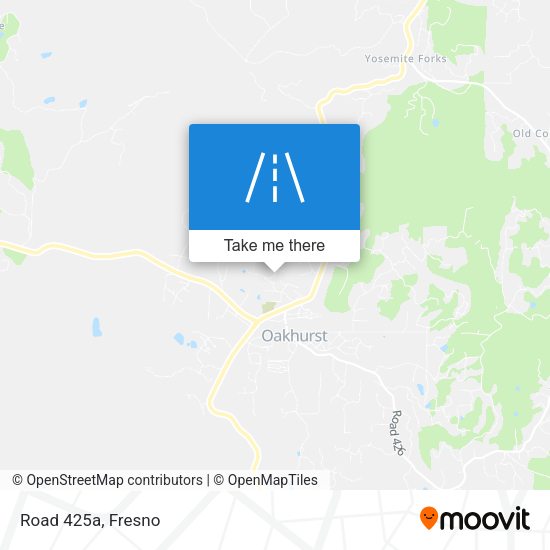 Mapa de Road 425a