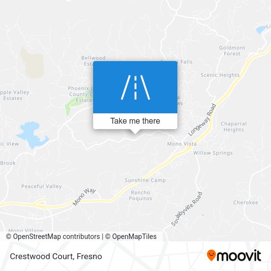 Crestwood Court map