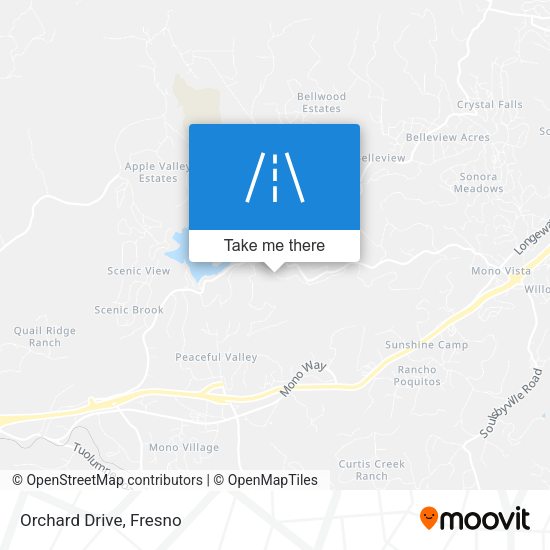 Mapa de Orchard Drive