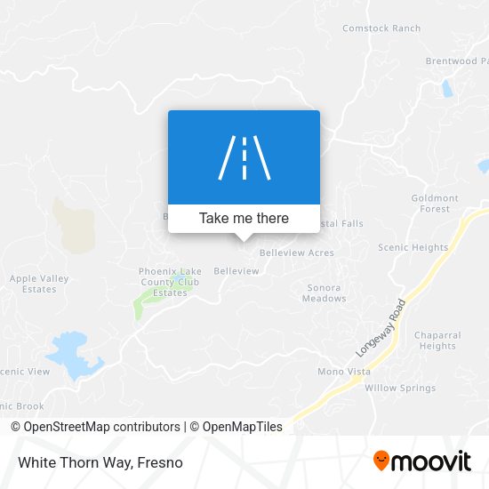 Mapa de White Thorn Way