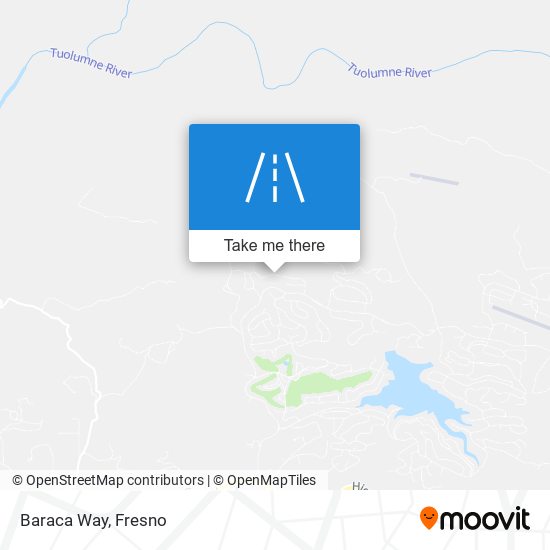 Baraca Way map
