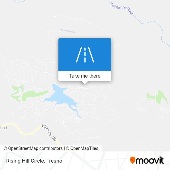 Mapa de Rising Hill Circle