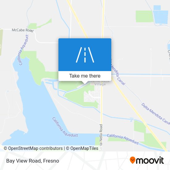 Bay View Road map