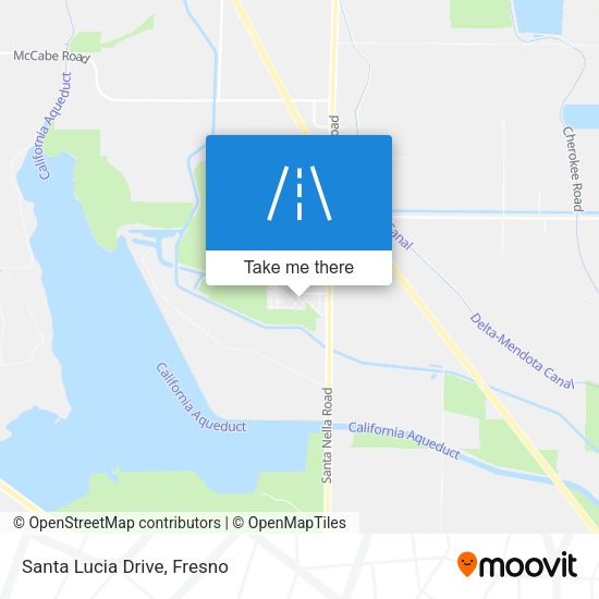 Mapa de Santa Lucia Drive