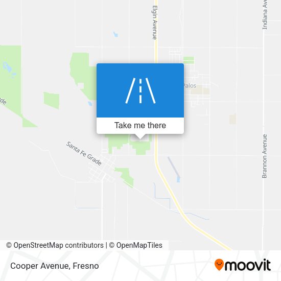 Mapa de Cooper Avenue