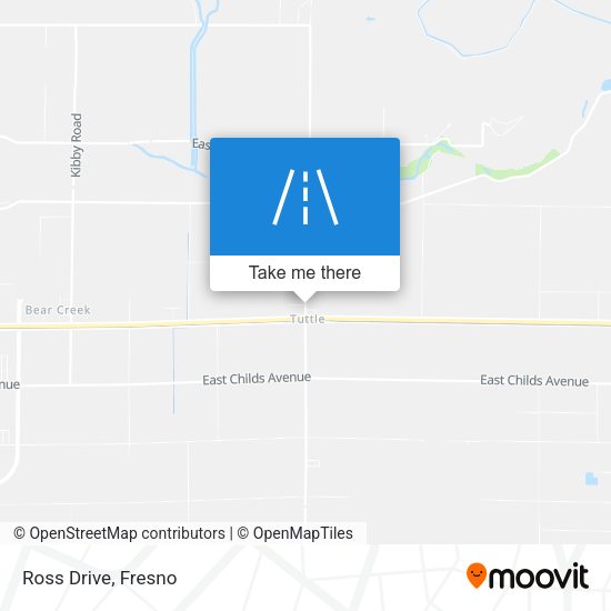 Ross Drive map