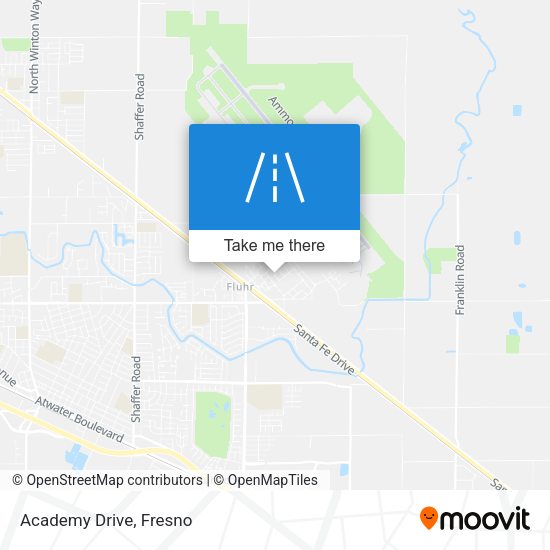 Academy Drive map