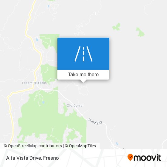 Alta Vista Drive map