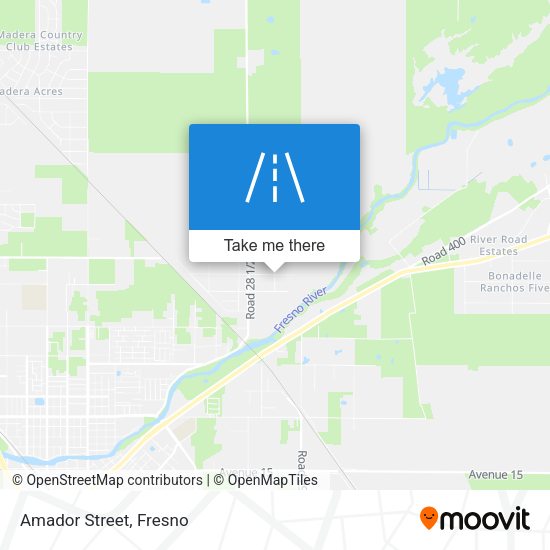 Mapa de Amador Street