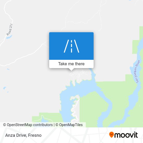 Anza Drive map