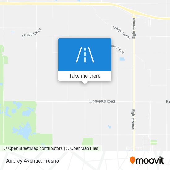 Mapa de Aubrey Avenue