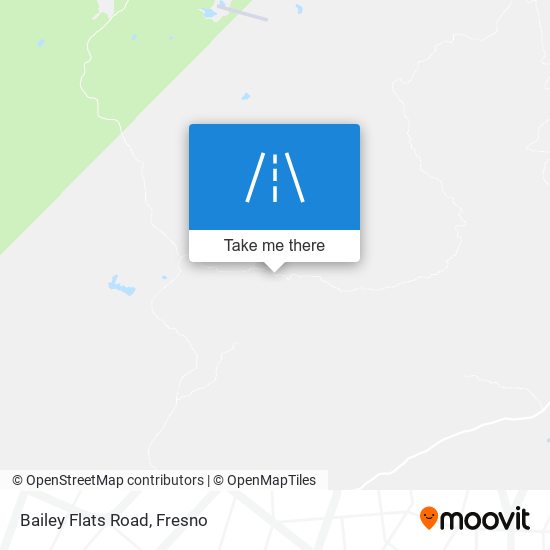 Bailey Flats Road map