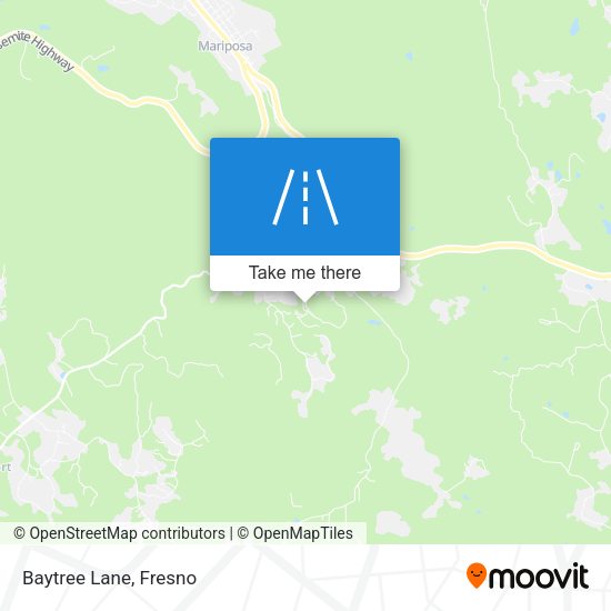 Mapa de Baytree Lane