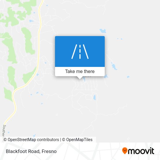 Blackfoot Road map