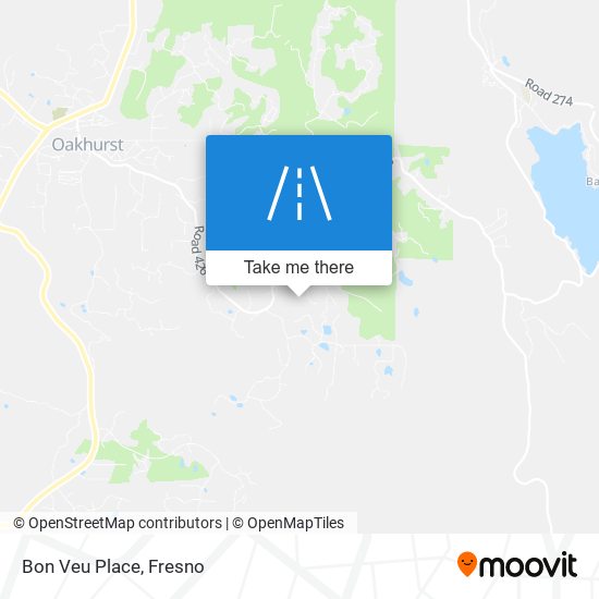 Bon Veu Place map