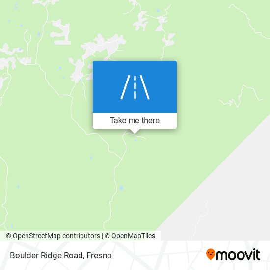 Boulder Ridge Road map