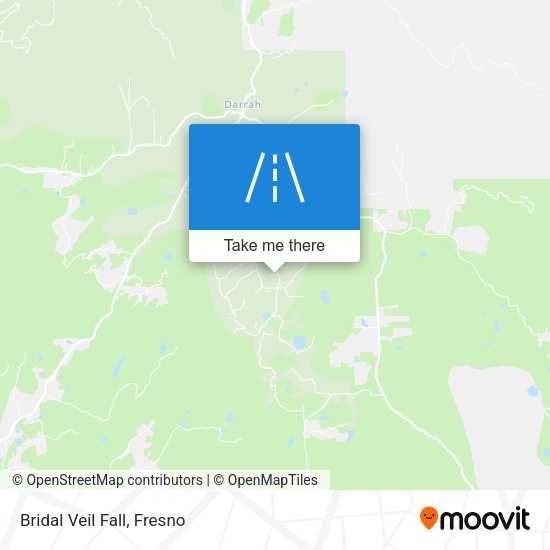 Mapa de Bridal Veil Fall