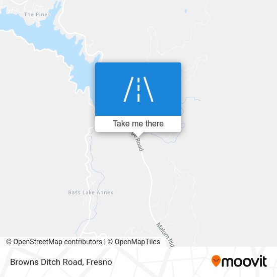 Mapa de Browns Ditch Road