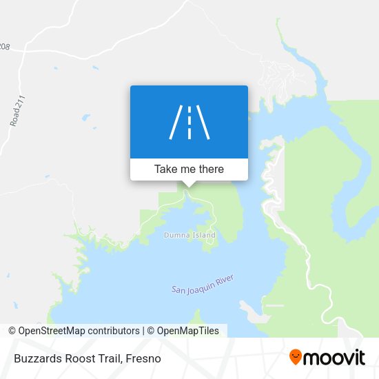 Buzzards Roost Trail map