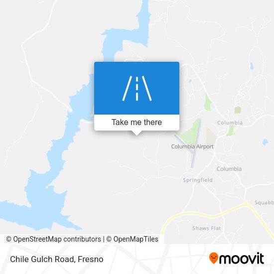 Mapa de Chile Gulch Road