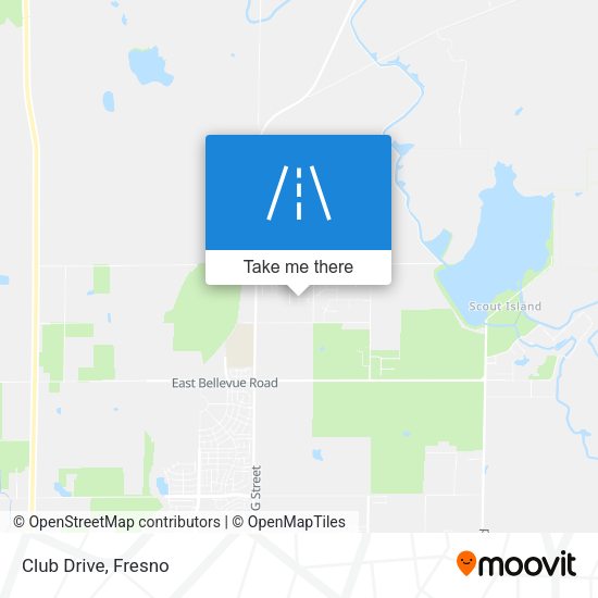 Club Drive map