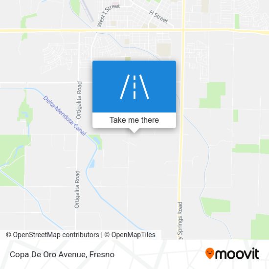 Mapa de Copa De Oro Avenue
