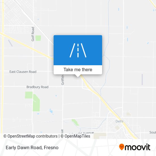 Mapa de Early Dawn Road