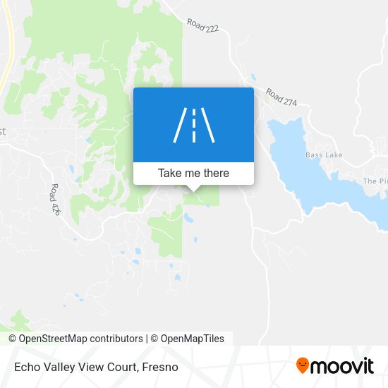 Echo Valley View Court map