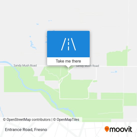 Mapa de Entrance Road