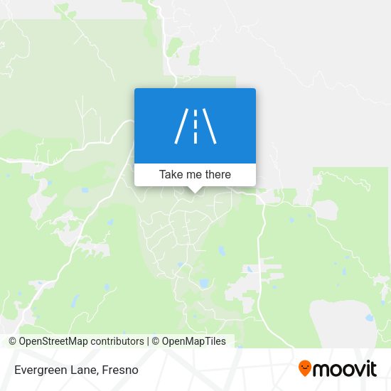 Mapa de Evergreen Lane