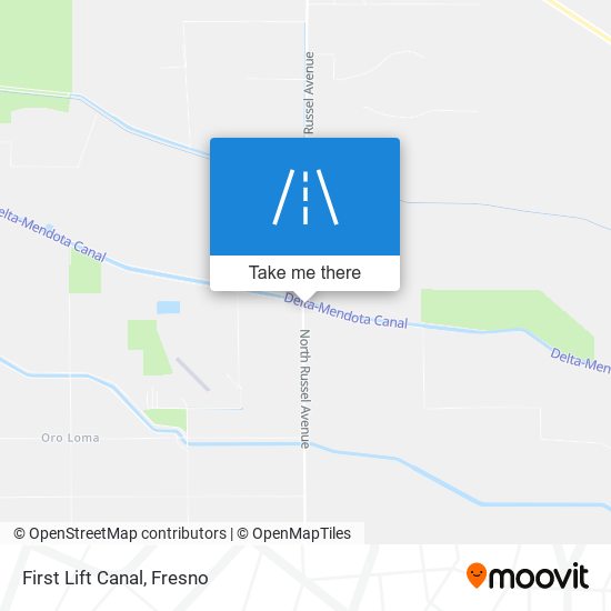 First Lift Canal map