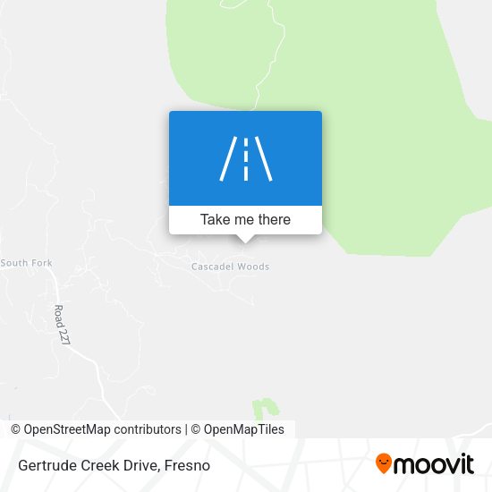 Gertrude Creek Drive map