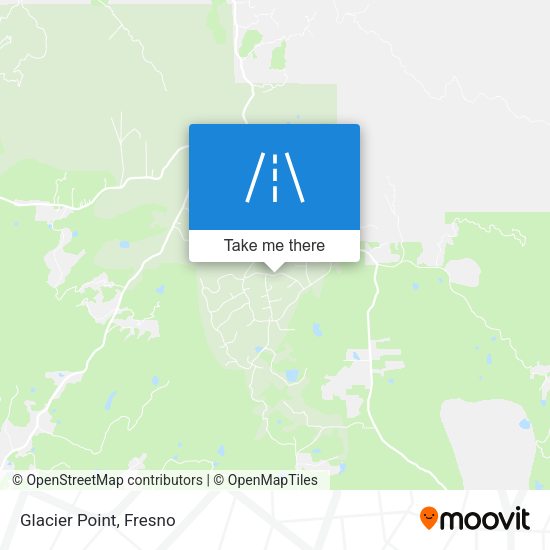Mapa de Glacier Point