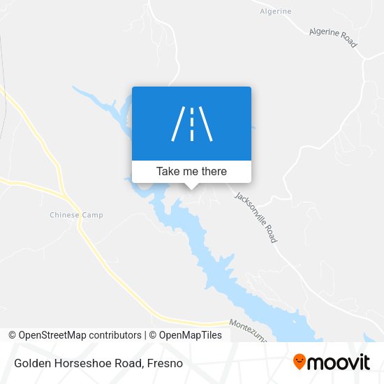 Mapa de Golden Horseshoe Road