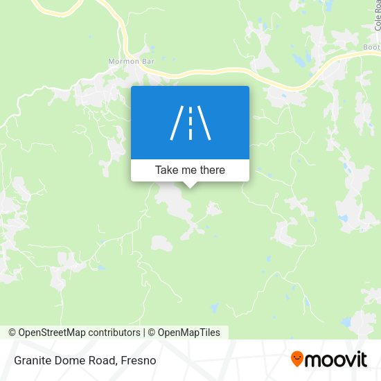 Mapa de Granite Dome Road